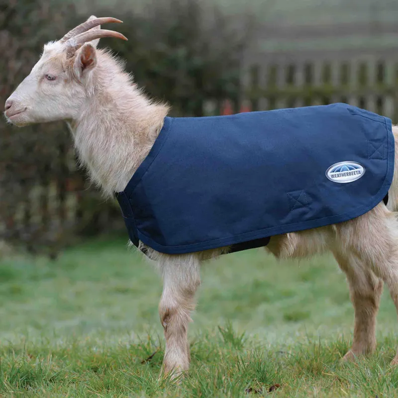 WeatherBeeta Deluxe 100g Goat Coat - Navy