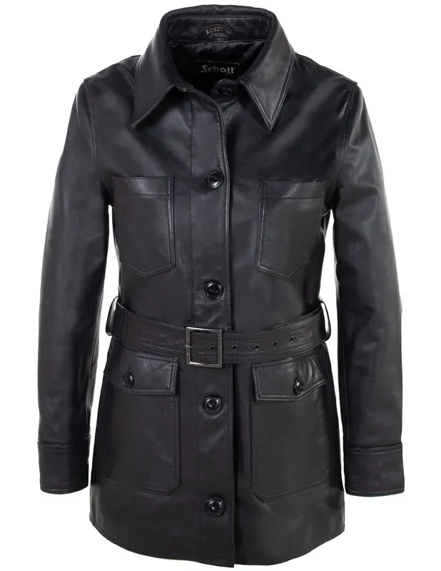 Women's Leather Safari Jacket 5107W